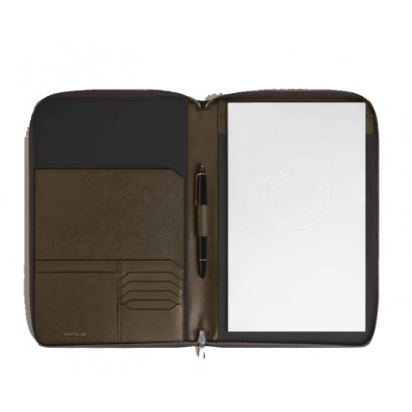 Funda Piel Verde Caqui