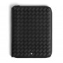 Funda Cuaderno Cremallera Piel Negra Extreme
