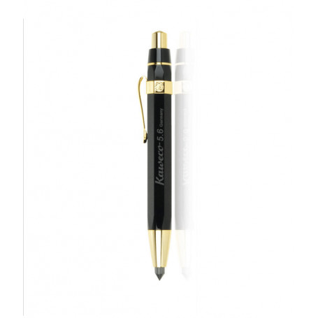 Portaminas 5.6mm negro oro Kaweco