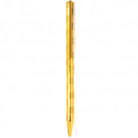 Bolígrafo Damier Plaqué Oro Dupont