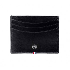 Tarjetero 6 tarjetas Linea D negro