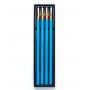 Caja de 4 lápices Azules Blackwing