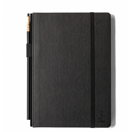 Cuaderno Slate A5 Negro Liso 148x210 +1 lápiz