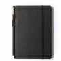 Cuaderno Slate A4 negro puntos 210x297 + lápiz