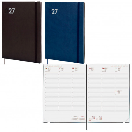 Agenda Mara Y12 Semana Vista Vertical Finocam 2027