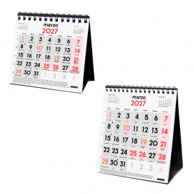 Calendario Sobremesa Números Grandes Finocam 2027