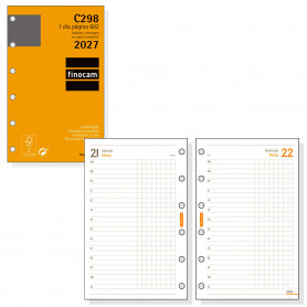 Recambio Día Página Classic C298 Finocam 2027