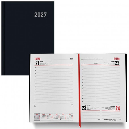 Agenda París Día Página Negro Ingraf 2027