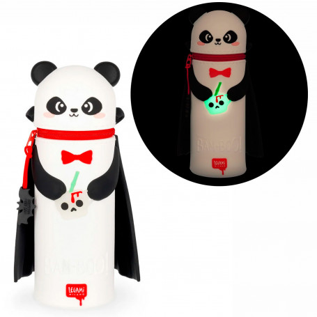 Estuche Silicona Suave 2 en 1 Panda Vampire Legami - Brilla en la Oscuridad