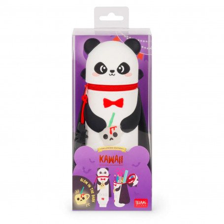 Estuche Silicona Suave 2 en 1 Panda Vampire Legami