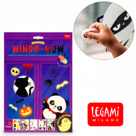 Set 40 Adhesivos Electrostáticos Halloween Legami