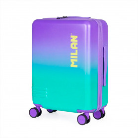 Maleta Cabina Rígida 55 cm Turquesa Sunset Milan