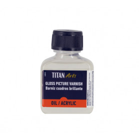 Barniz cuadros brillante Titan 100 ml