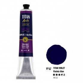 Acrílico 60 ml 62 Violeta Titan Titan Arts