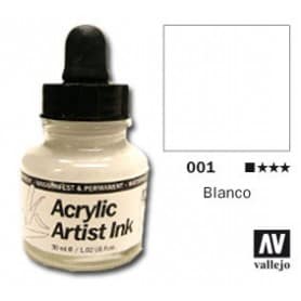 Tinta acrílica Acrylic Artist Ink 001 Blanco