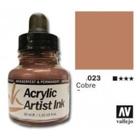 Tinta acrílica Acrylic Artist Ink 023 Cobre