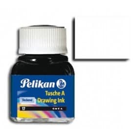 Tinta china Pelikan Blanco