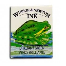 Tinta china Winsor & Newton Verde Brillante