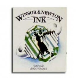 Tinta china Winsor & Newton Esmeralda Ftalo