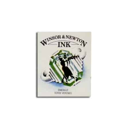 Tinta china Winsor & Newton Esmeralda Ftalo