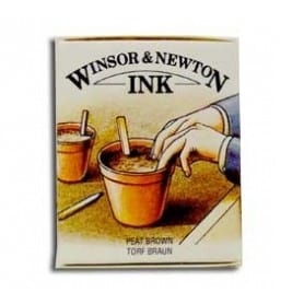 Tinta china Winsor & Newton Sepia