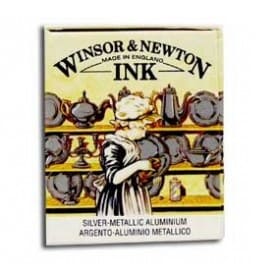 Tinta china Winsor & Newton Plata