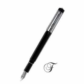 Estilográfa Elite Negra Cromado Kaweco