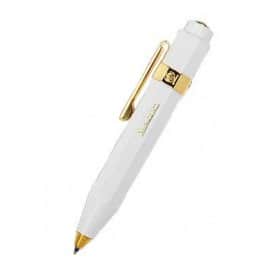 Bolígrafo Classic Blanco + clip dorado Kaweco