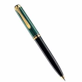 Bolígrafo Pelikan Souverän K-800 negro-verde