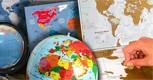Bolas del Mundo y Mapas